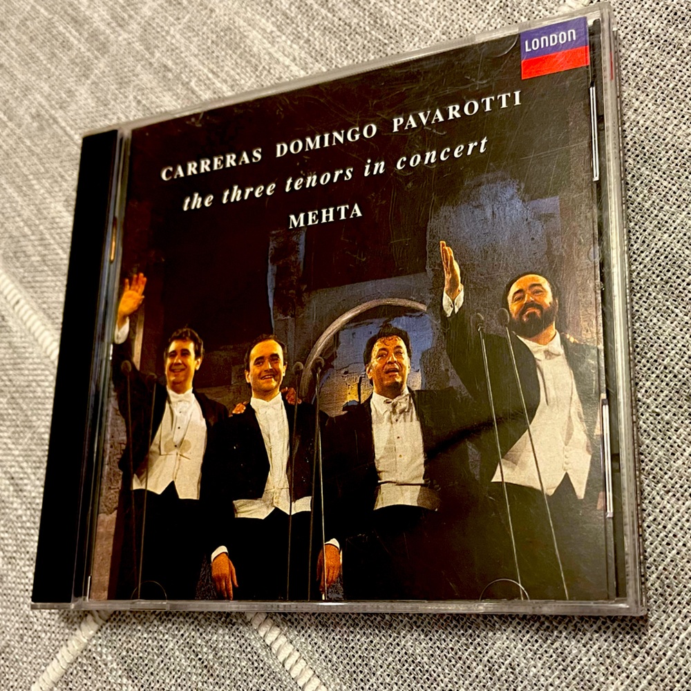 Carreras - Domingo - Pavarotti THE THREE TENORS IN CONCERT - Not Used
